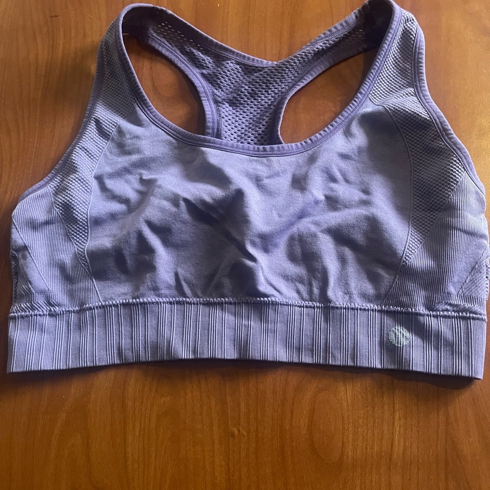 Seamless Racerback Sports Bra - Lavender
